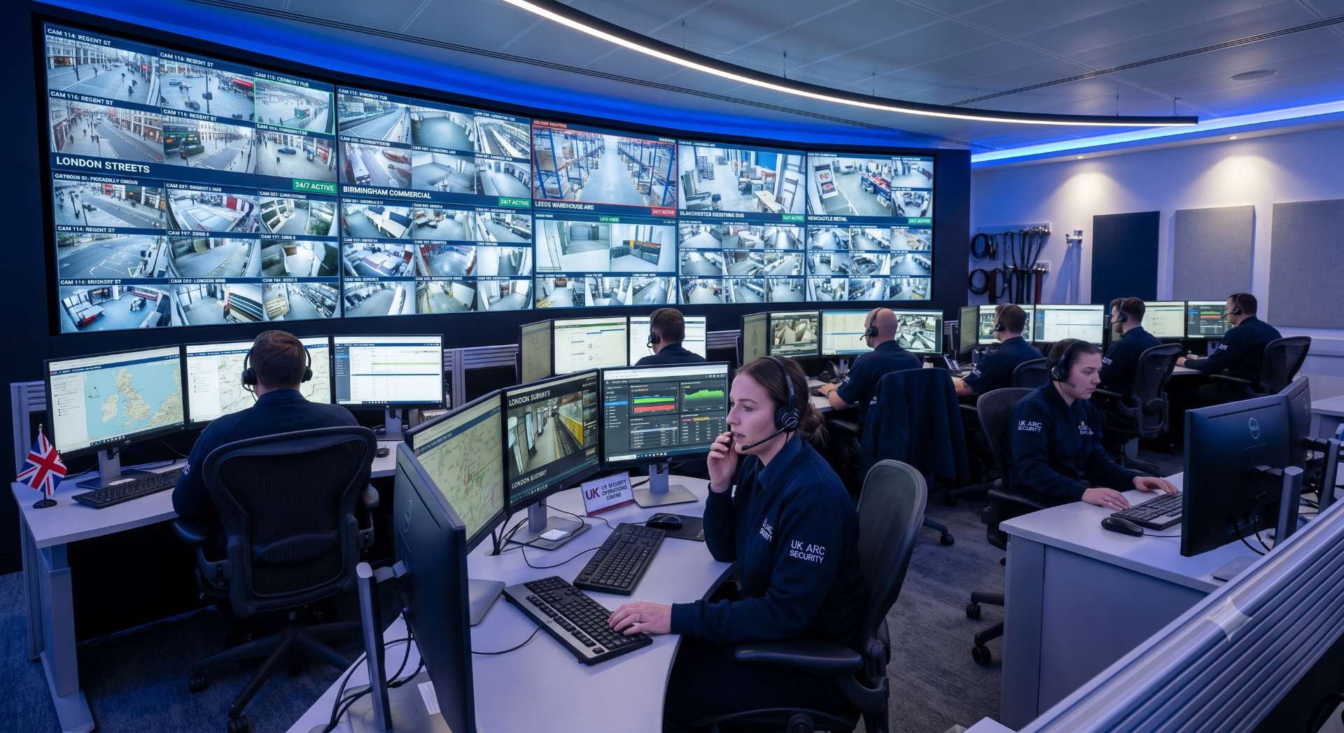 monitored CCTV systems support