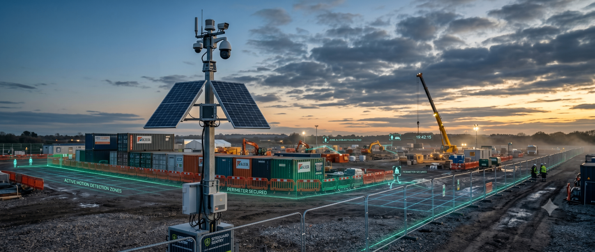 rapid deployment CCTV towers support