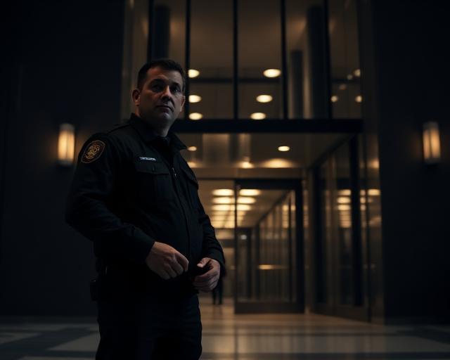 Professional security team