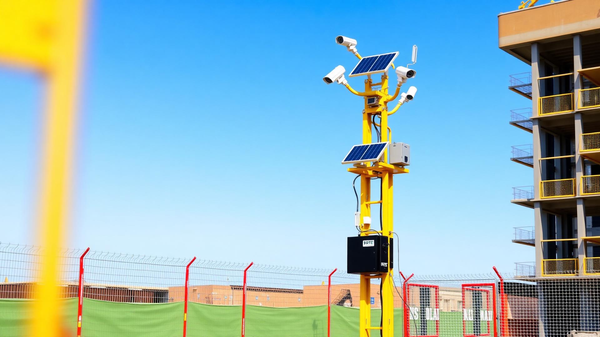 Rapid Deployment CCTV Towers