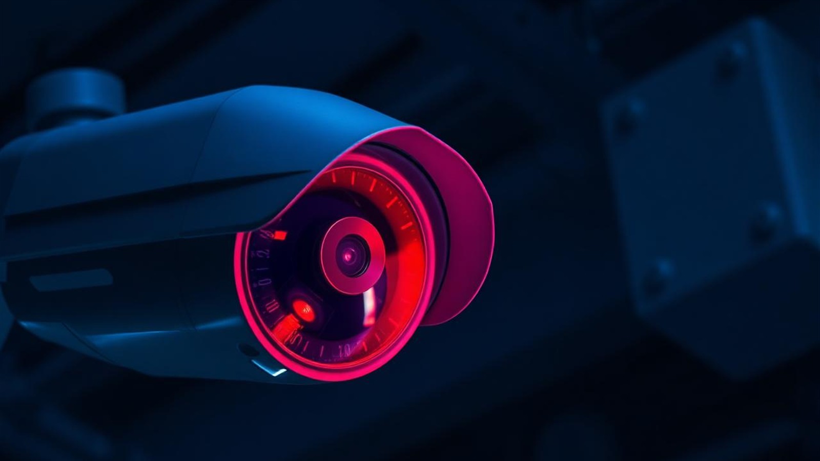 Infrared CCTV camera for low-light site monitoring