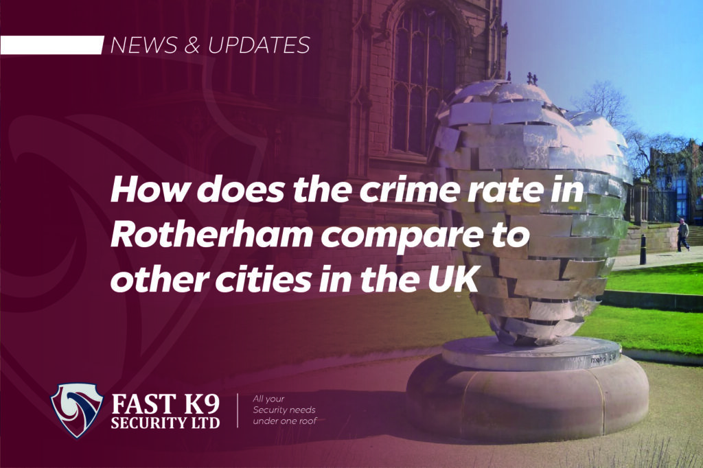 How does the crime rate in Rotherham compare to other cities in the UK