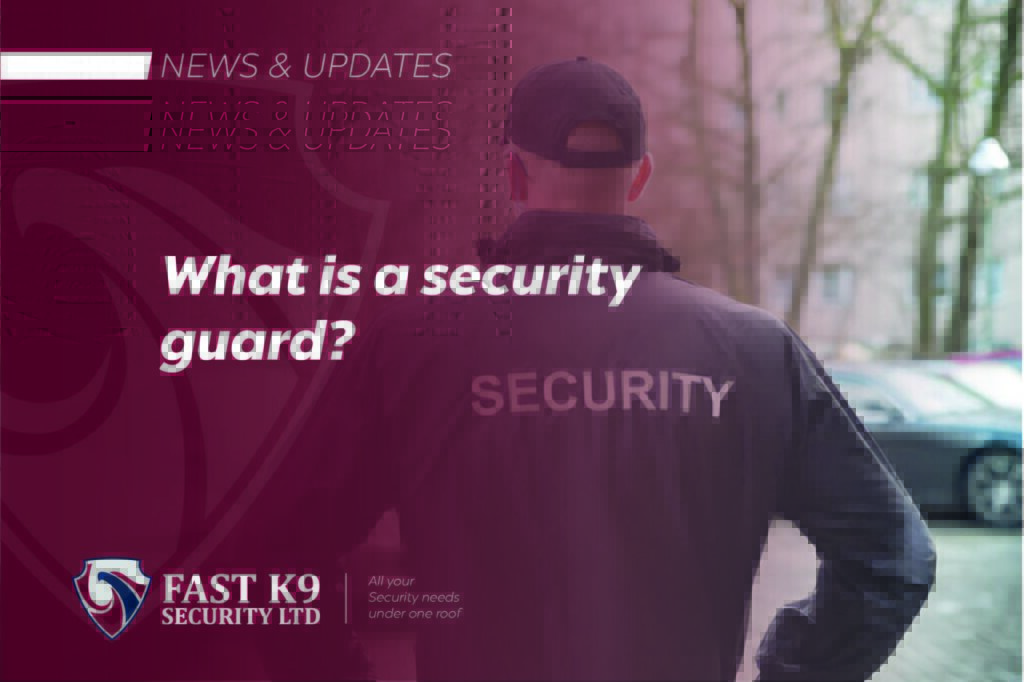 What is a security guard?