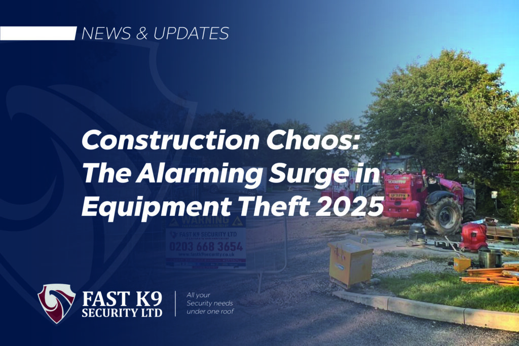 Construction Chaos: The Alarming Surge in Equipment Theft on Construction Sites in 2025