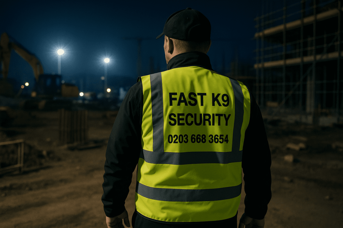 Security Officer patrolling